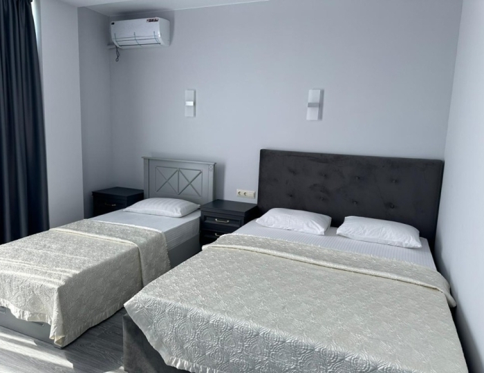 Улучшенный 3-местный вид на море - Отель «Орхидея» Гагра